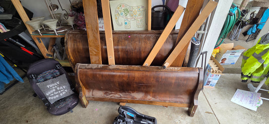 Queen bed frame